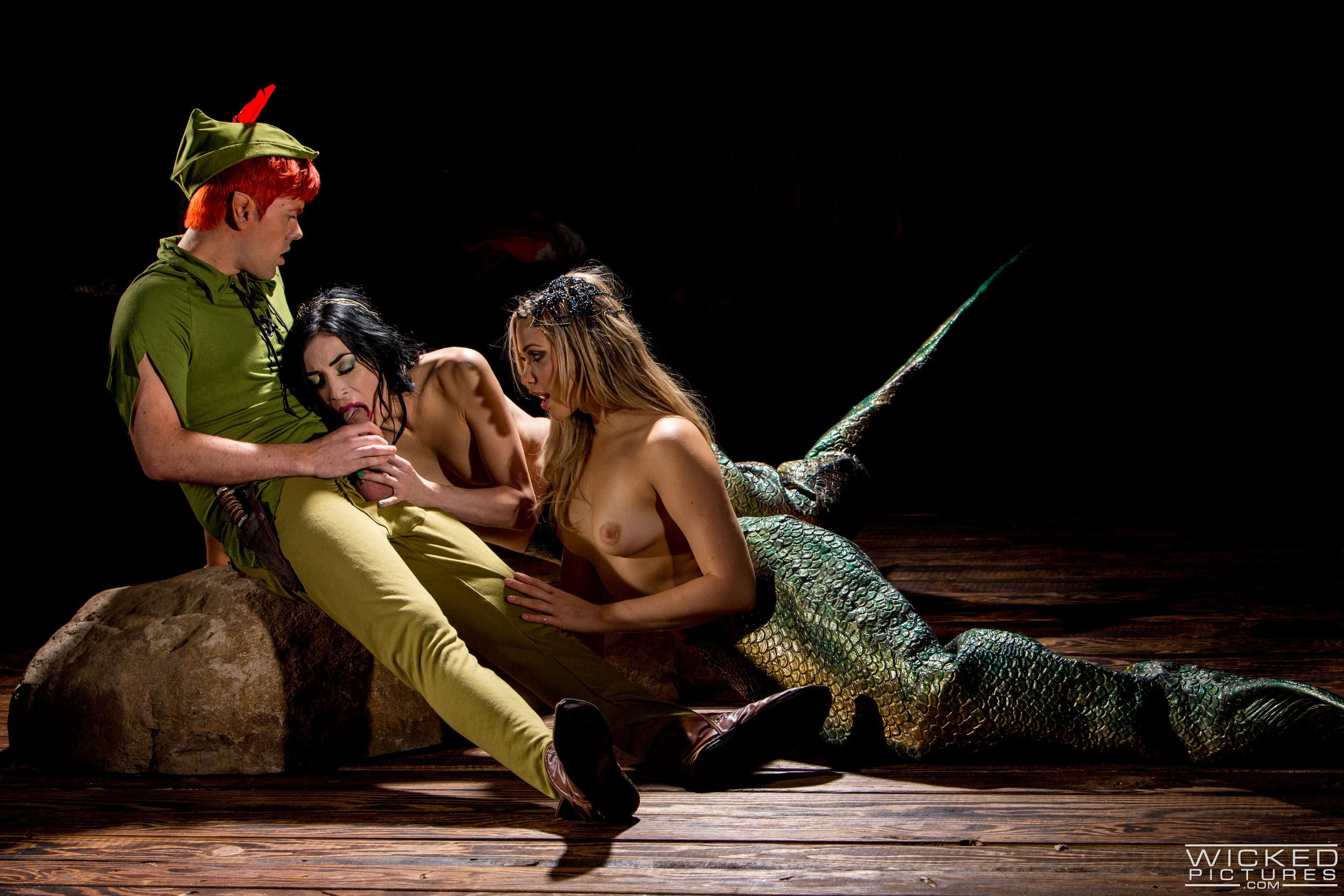 Wicked 'Peter Pan XXX: An Axel Braun Parody Scene 3' starring Aiden Ashley (Photo 2)